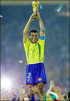 Cafu Lifting The World Cup